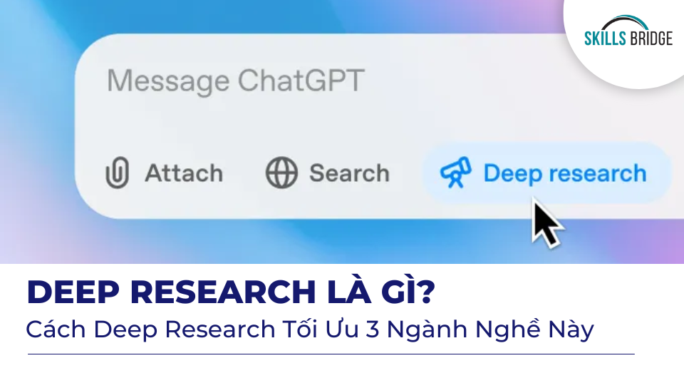 Ứng dụng deep research trong sales, marketing, tài chính