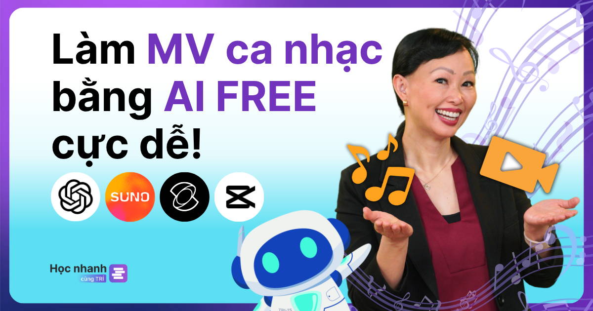 Hướng Dẫn Tạo MV CA NHẠC Bằng AI (4 Công Cụ Miễn Phí)