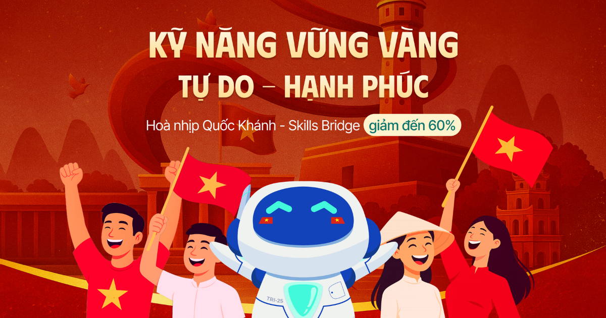 🔥 Sale Sập Sàn: Học AI Cùng Đại Lễ Quốc Khánh 2/9