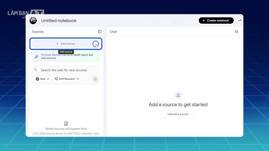 Cách chuyển tài liệu thành video tóm tắt, slide và bảng dữ liệu bằng NotebookLM