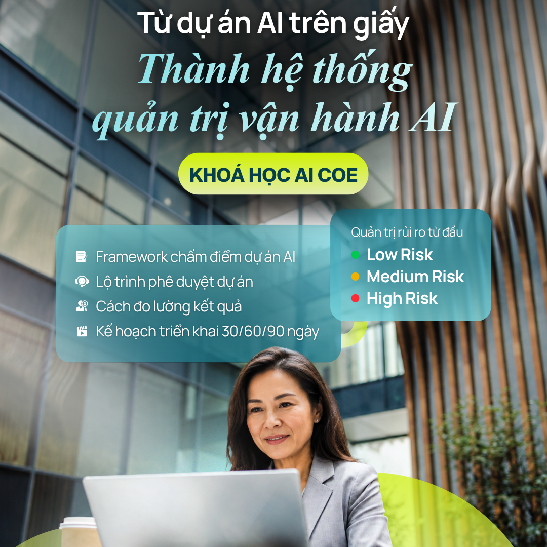 AI Center of Excellence: Lộ Trình Quản Trị & Vận Hành AI Cho Doanh Nghiệp