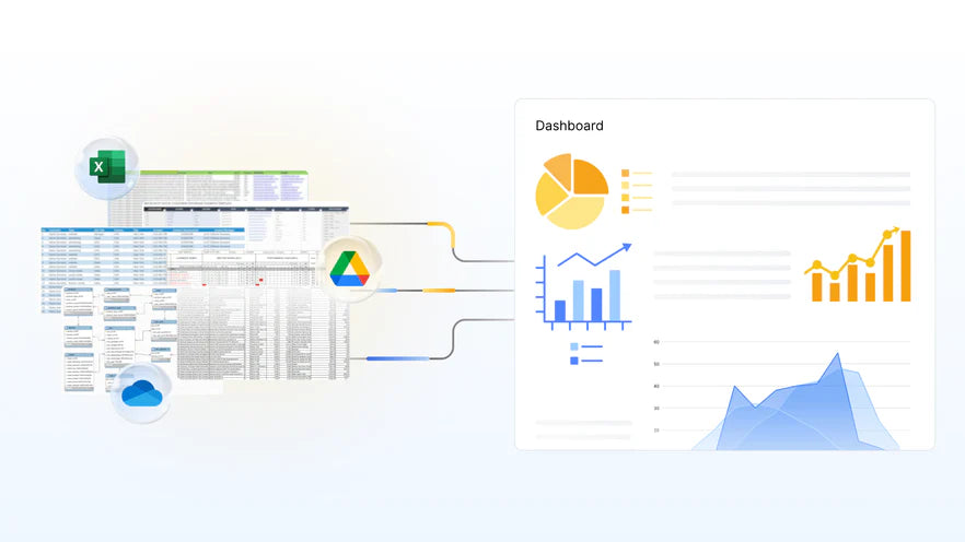 Kết nối dữ liệu từ Google Sheets, Ads và các nền tảng vào Looker Studio để tạo dashboard tự động