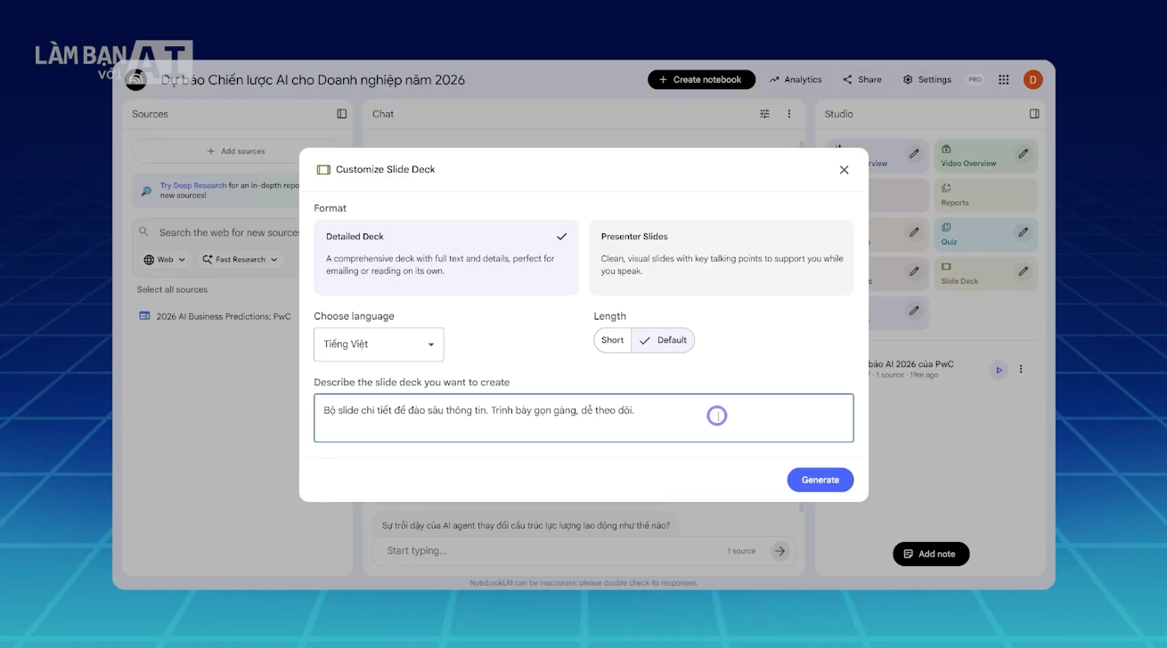Nghiên cứu chuyên sâu với tính năng “Deep Research” tại ChatGPT Nghiên cứu chuyên sâu với tính năng “Deep Research” tại ChatGPT