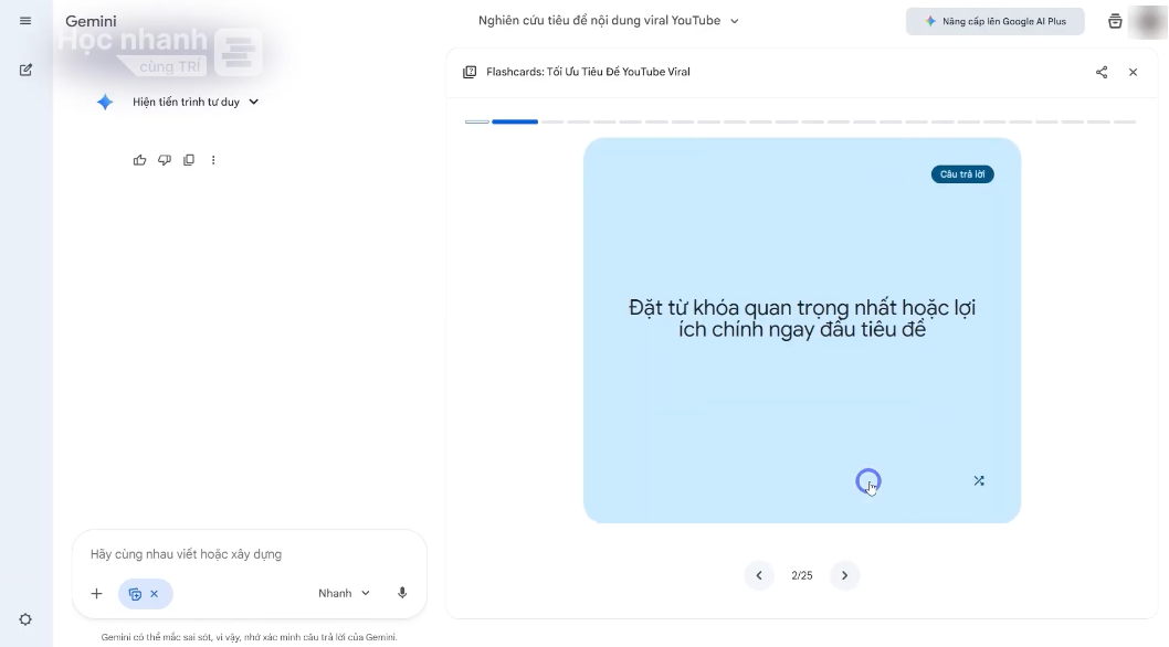 Nghiên cứu chuyên sâu với tính năng “Deep Research” tại ChatGPT Nghiên cứu chuyên sâu với tính năng “Deep Research” tại ChatGPT