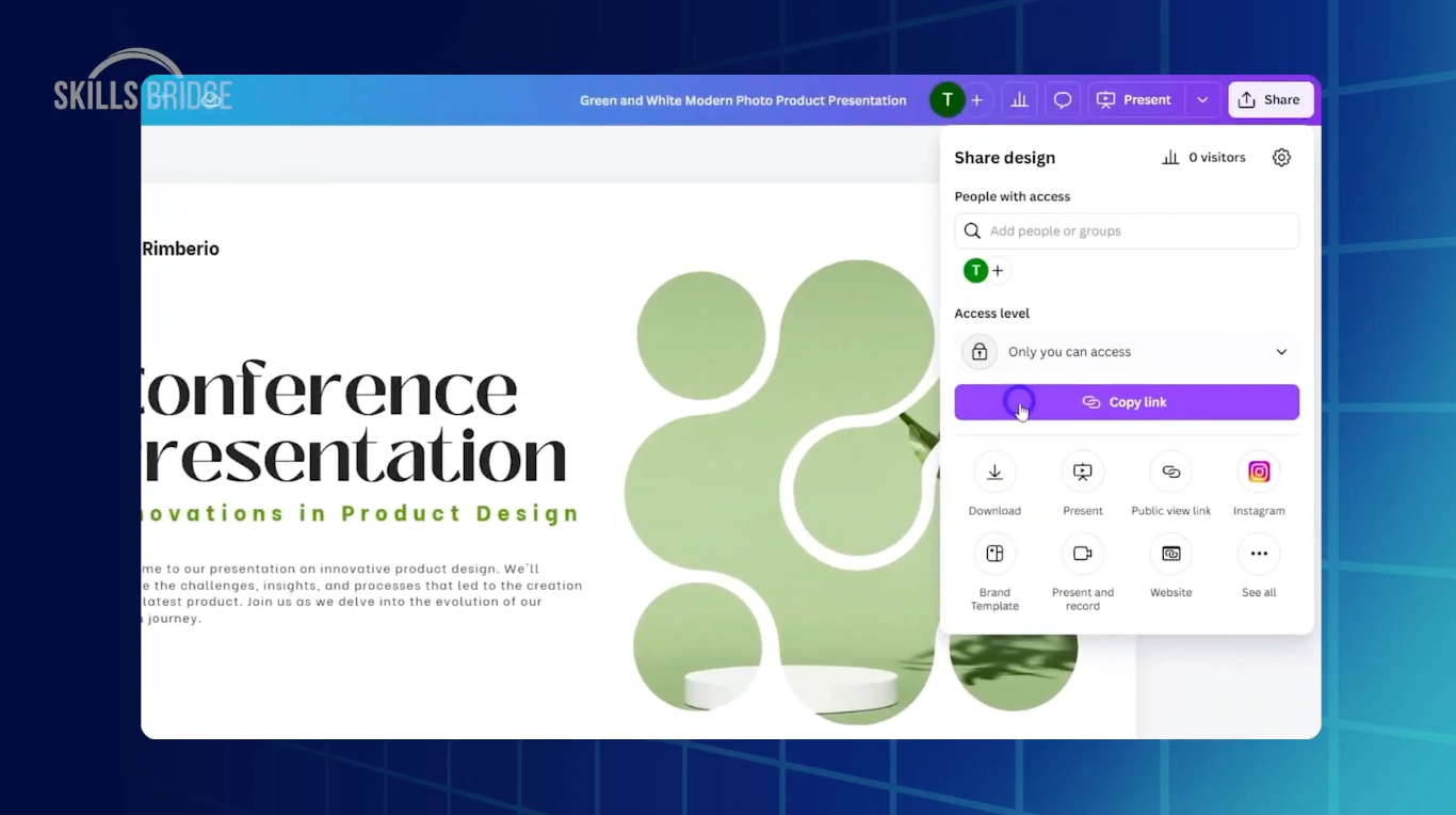 Nghiên cứu chuyên sâu với tính năng “Deep Research” tại ChatGPT Chọn Presenter Slides thay vì Detailed Deck