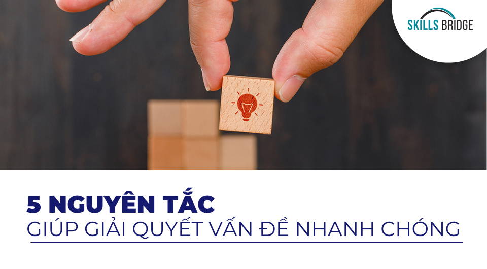 5 Nguyên Tắc Giúp Giải Quyết Vấn Đề Nhanh Chóng Hơn - Skills Bridge