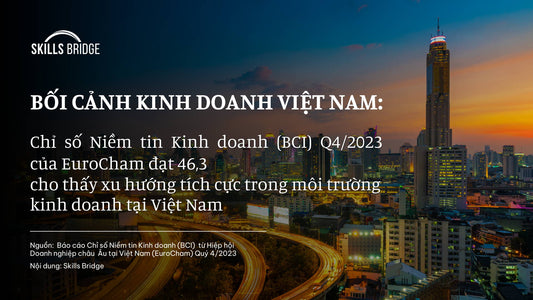 Chỉ Số Niềm Tin Kinh Doanh (BCI) Q4/2023 Của Eurocham Đạt 46,3 | Skills Bridge