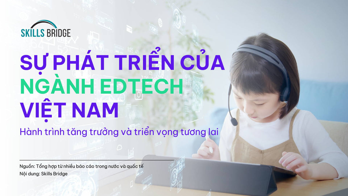 Sự Phát Triển Của Ngành EdTech Tại Việt Nam: Hành Trình Tăng Trưởng Và Triển Vọng Tương Lai - Skills Bridge