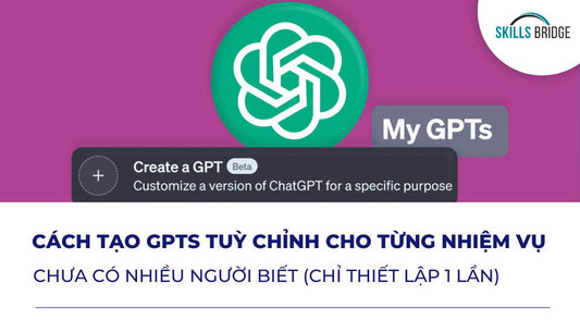 Cách Tạo GPTs Tuỳ Chỉnh Cho Từng Nhiệm Vụ 2025