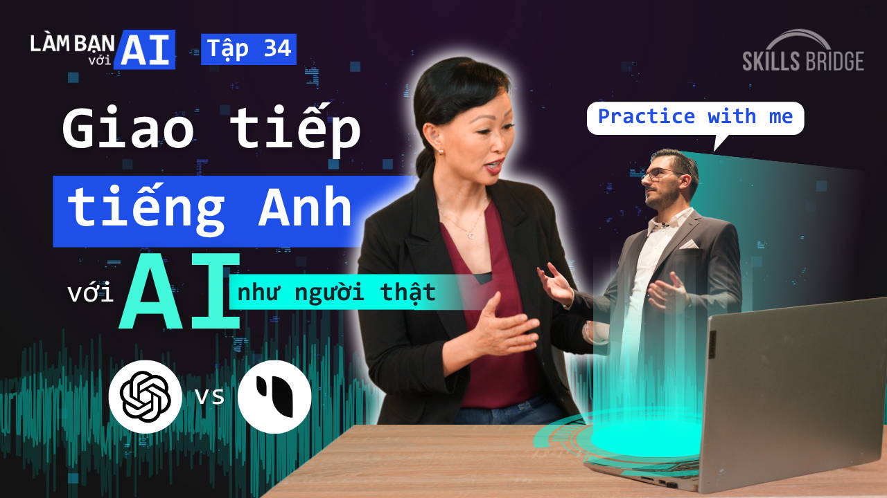 Giao Tiếp Tiếng Anh Với AI NHƯ NGƯỜI THẬT: So Sánh Sesame AI Và ChatGPT Voice Mode