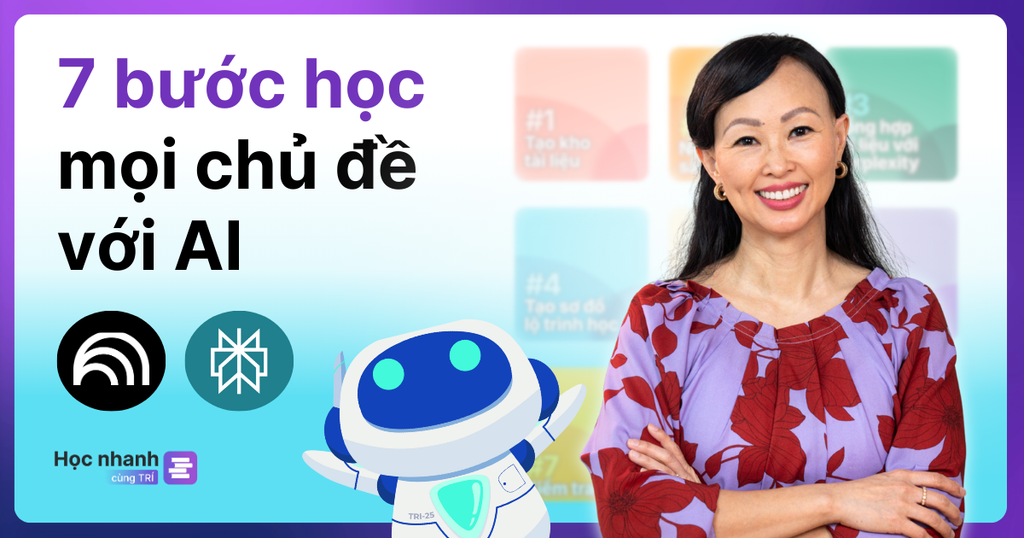 Học Cách Học Mọi Chủ Đề Với AI (2 Công Cụ Miễn Phí 100%)