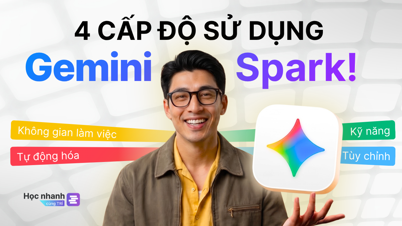 4 Cấp Độ Sử Dụng Gemini Spark (Từ Cơ Bản Đến Nâng Cao)
