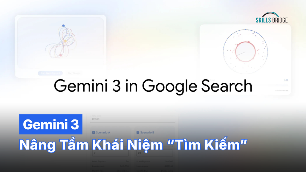 Google Search x Gemini 3 = Nâng Tầm Khái Niệm “Tìm Kiếm”
