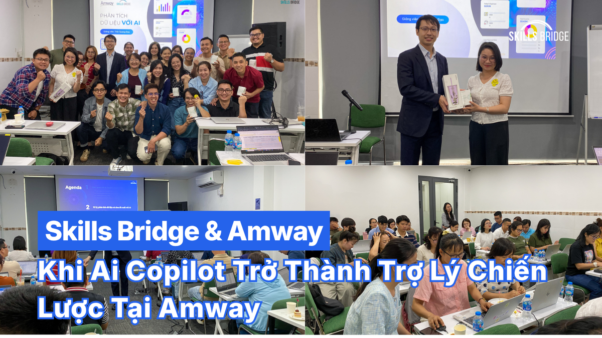 Khi AI Copilot Trở Thành Trợ Lý Chiến Lược Tại Amway