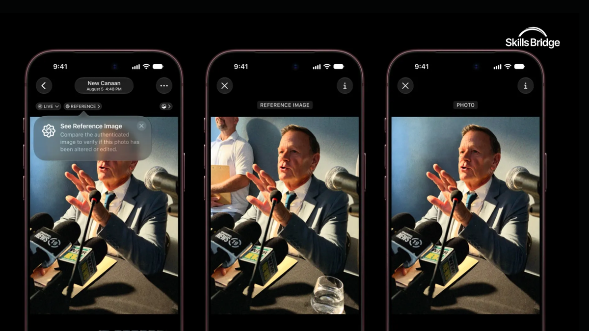 Apple đưa chế độ Reference Image lên iPhone 18 Pro để xác thực ảnh gốc