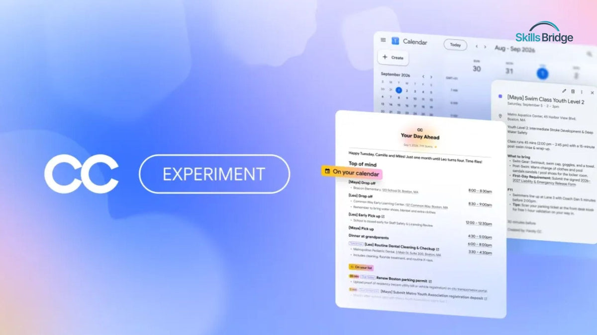 Google thử nghiệm CC, AI agent hỗ trợ việc nhà