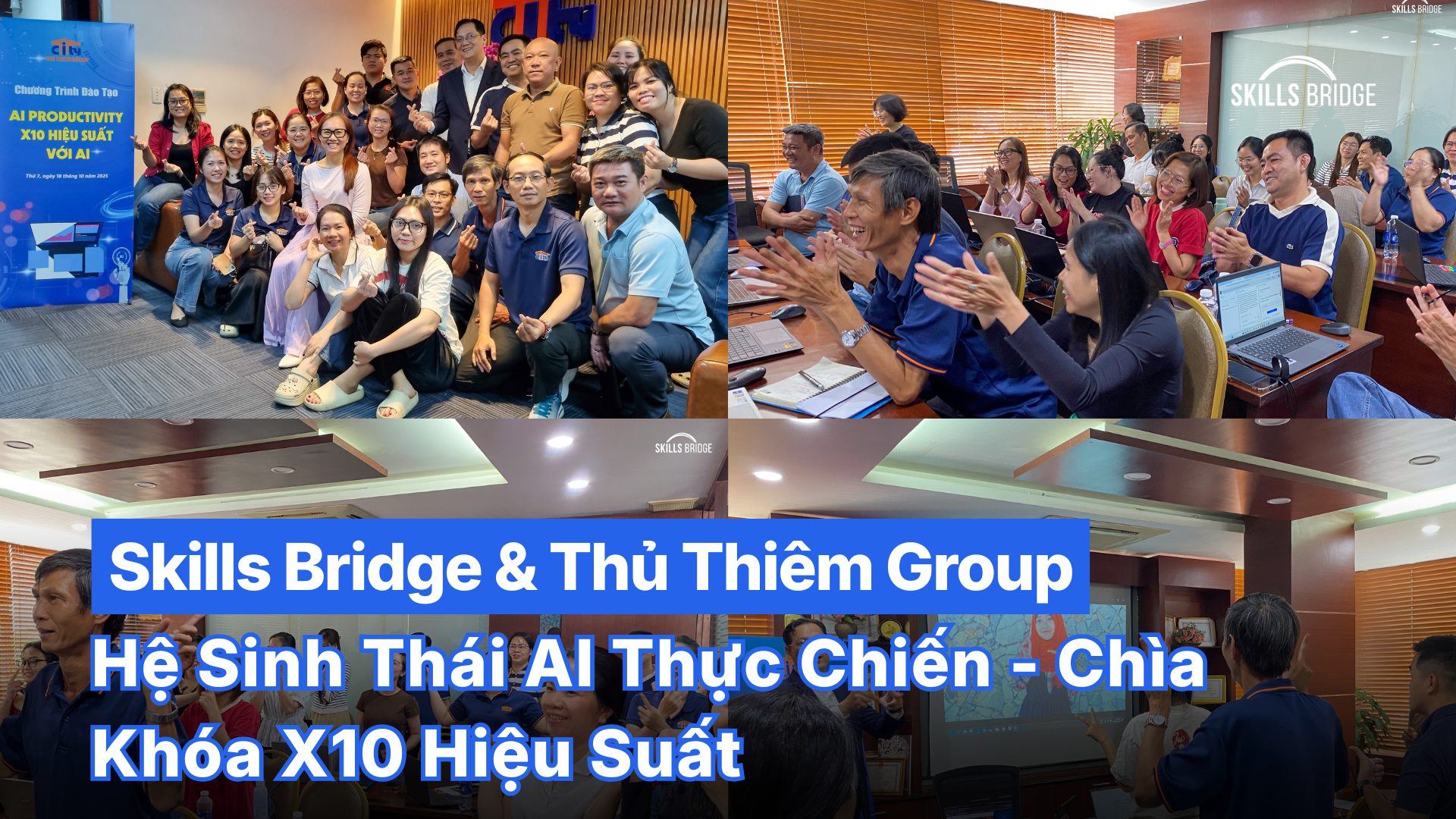 Hệ Sinh Thái AI Thực Chiến: Chìa Khóa X10 Hiệu Suất Cho Đội Ngũ Thủ Thiêm Group