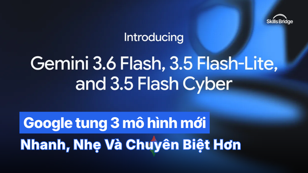 Google Ra Mắt Gemini 3.6 Flash, 3.5 Flash-Lite Và 3.5 Flash Cyber