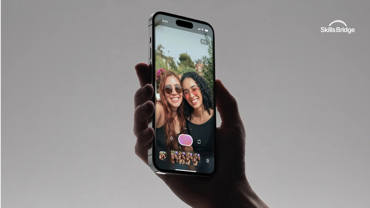 AI hướng dẫn tạo dáng khi chụp ảnh trên iPhone