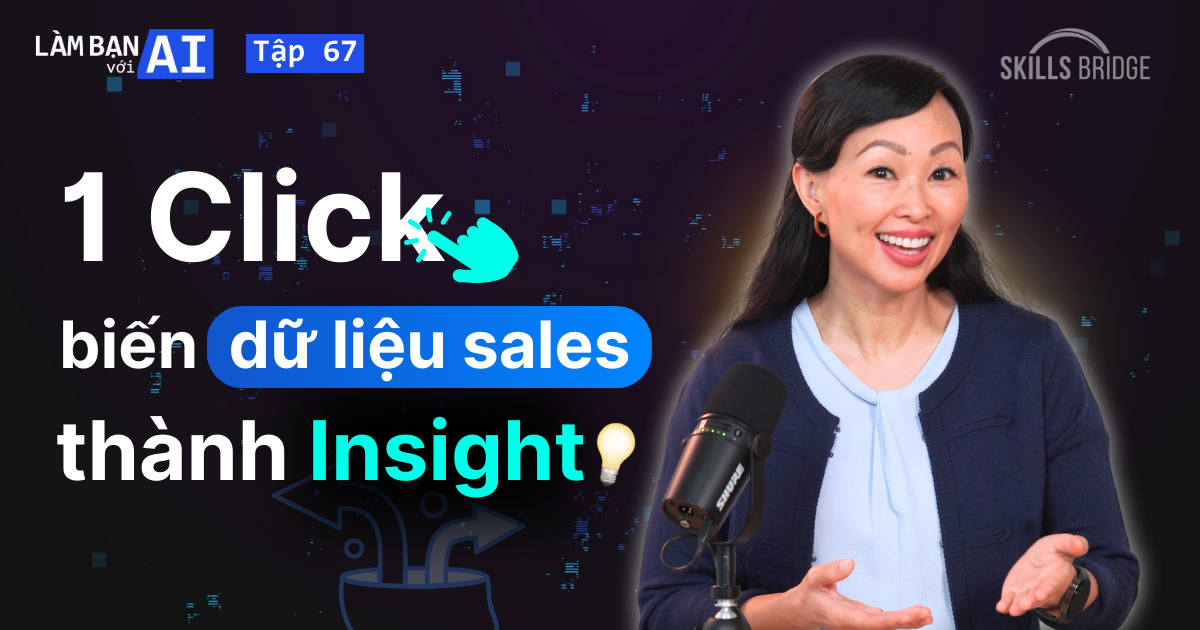 1 Click Xem Toàn Bộ Hiệu Suất Sales Với Julius AI
