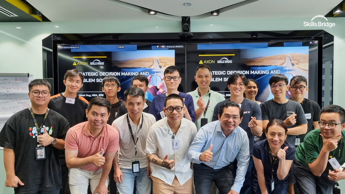 [Axon] Nâng cao hiệu quả lãnh đạo: giao tiếp, ra quyết định và tạo động lực tại Axon