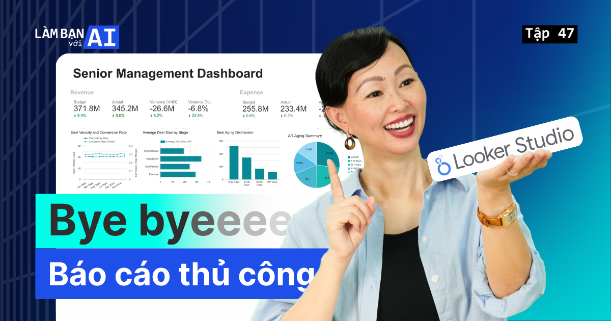 Đây Là Cách Team Của Linh Dựng Báo Cáo Tự Động (Chỉ Cần Kéo Thả)