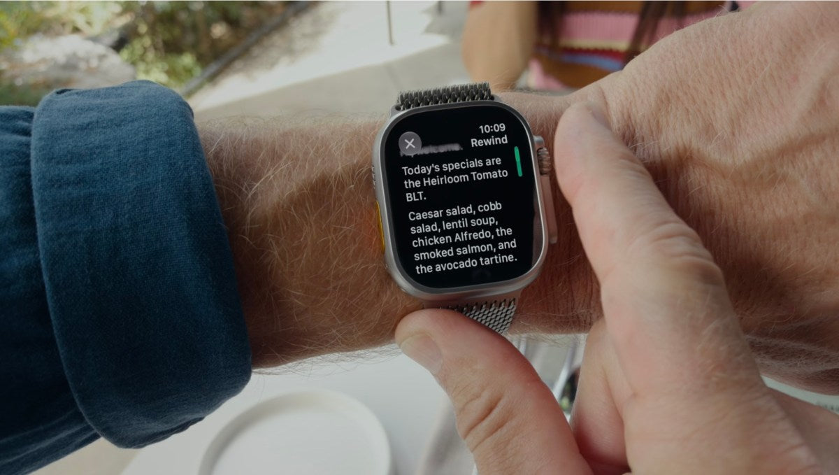 Minh họa: tính năng AI Apple Watch