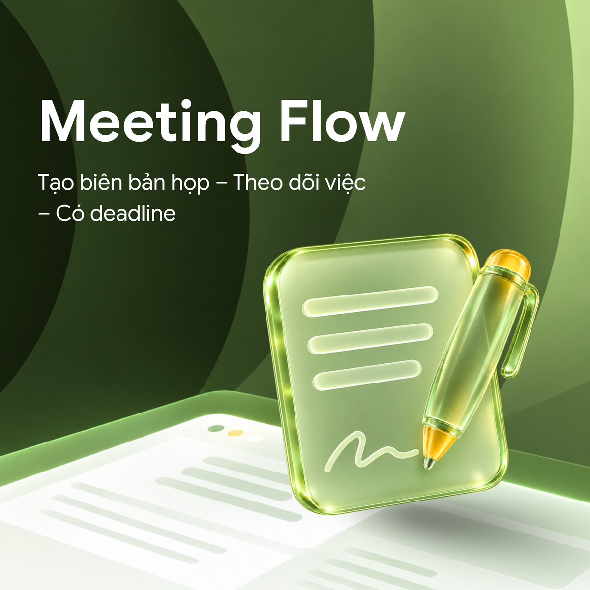 AI MeetingFlow Toolkit: Tự động tạo biên bản họp và giám sát hành động với AI