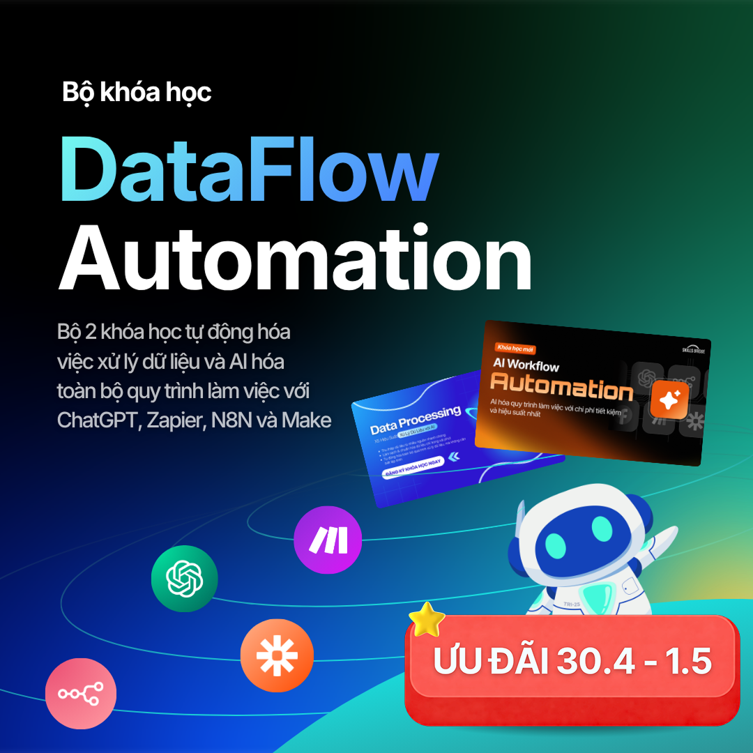 Bộ khóa học DataFlow Automation
