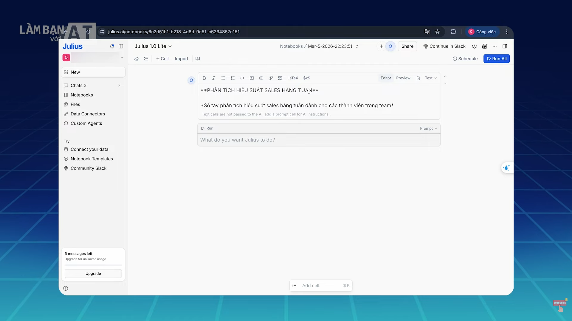 Nghiên cứu chuyên sâu với tính năng “Deep Research” tại ChatGPT