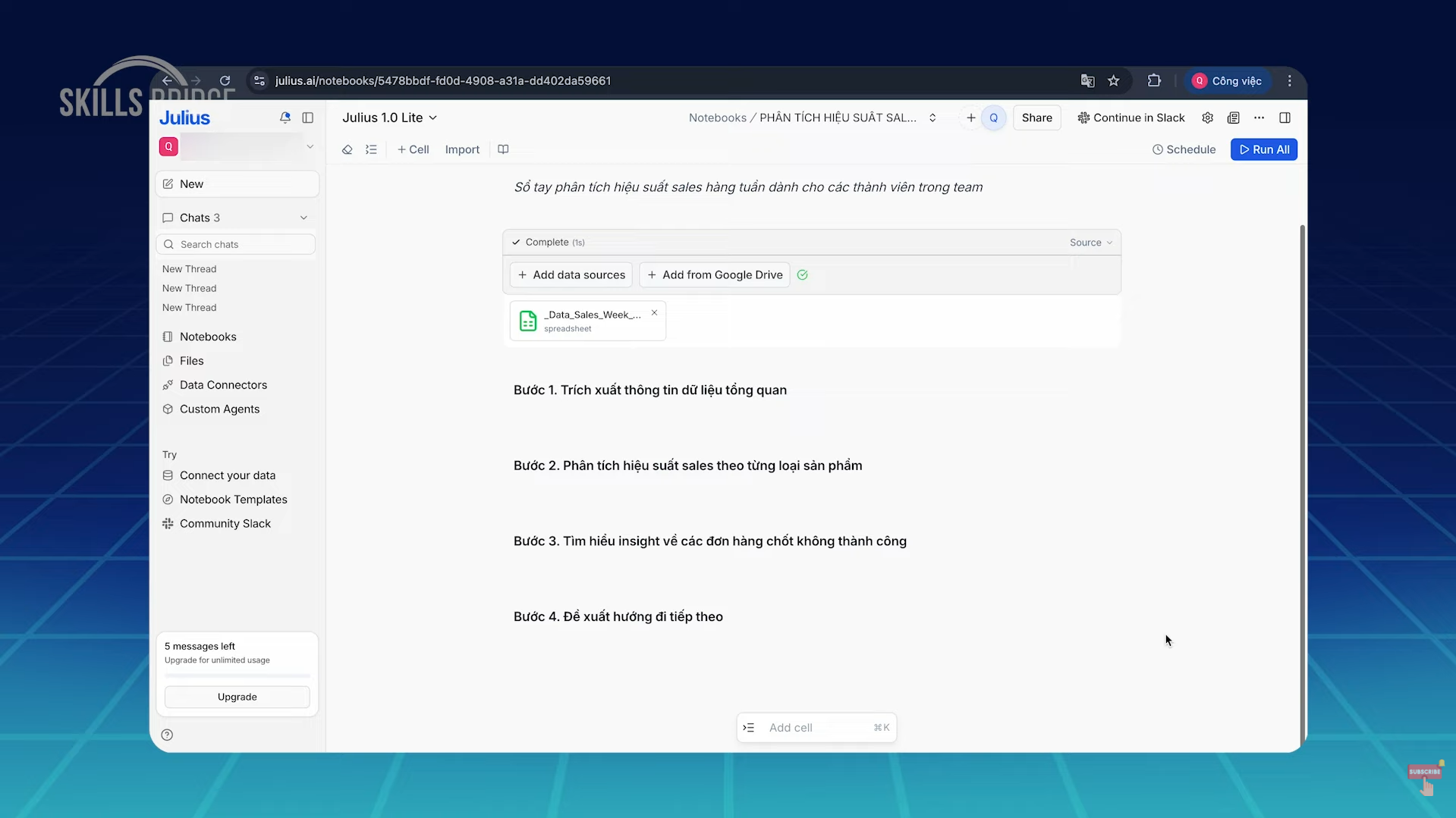 Nghiên cứu chuyên sâu với tính năng “Deep Research” tại ChatGPT