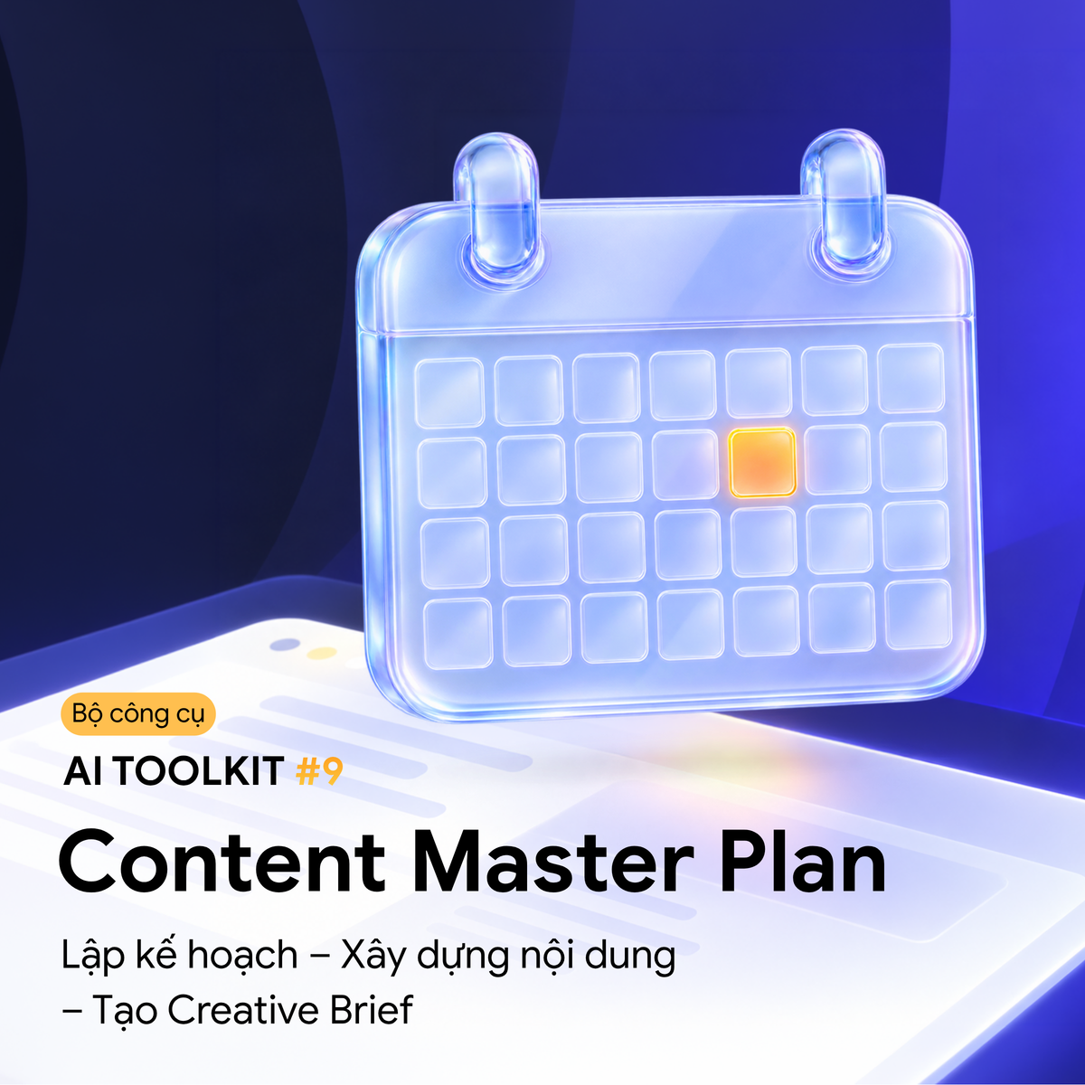 AI Master Plan Toolkit: Tự động xây dựng master plan nội dung với AI