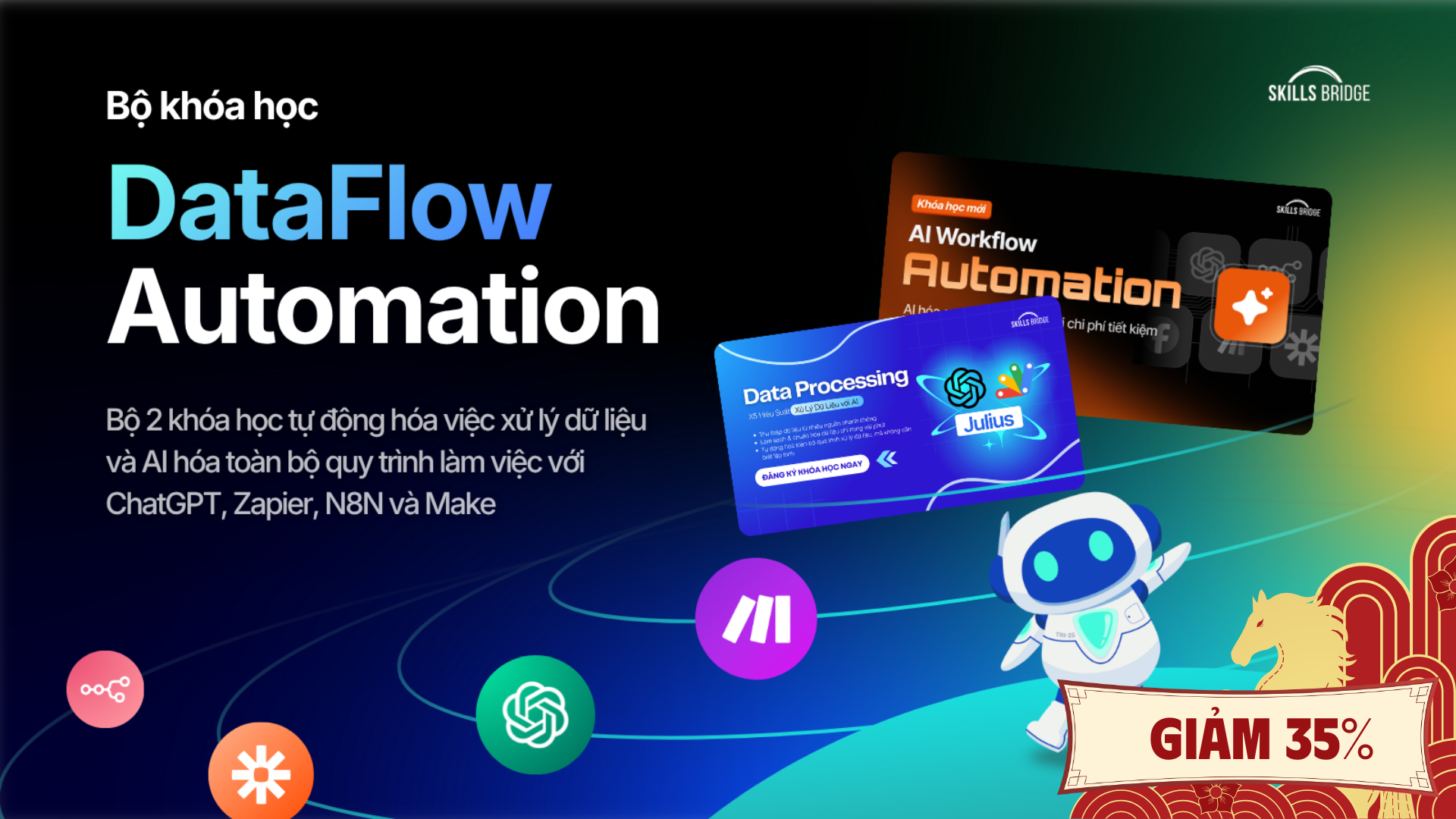 Bộ khóa học DataFlow Automation