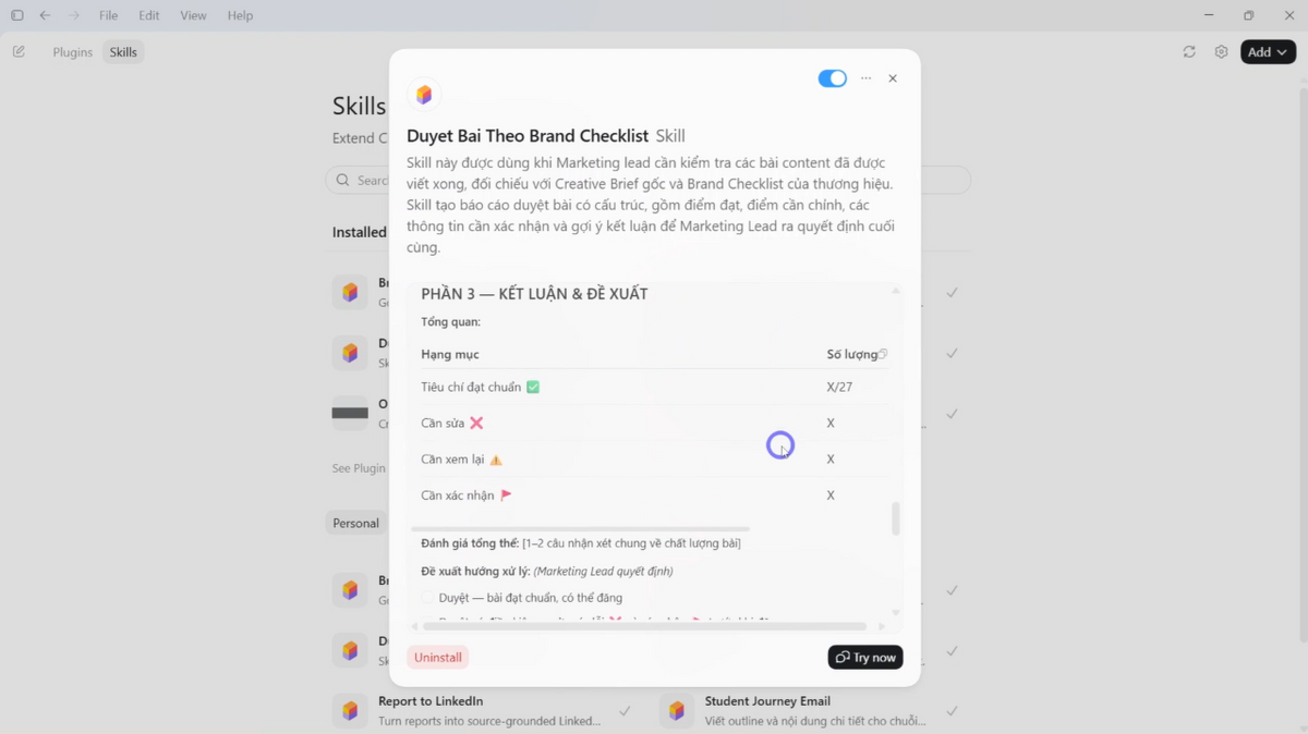 Minh họa workflow AI Toolkit for sale