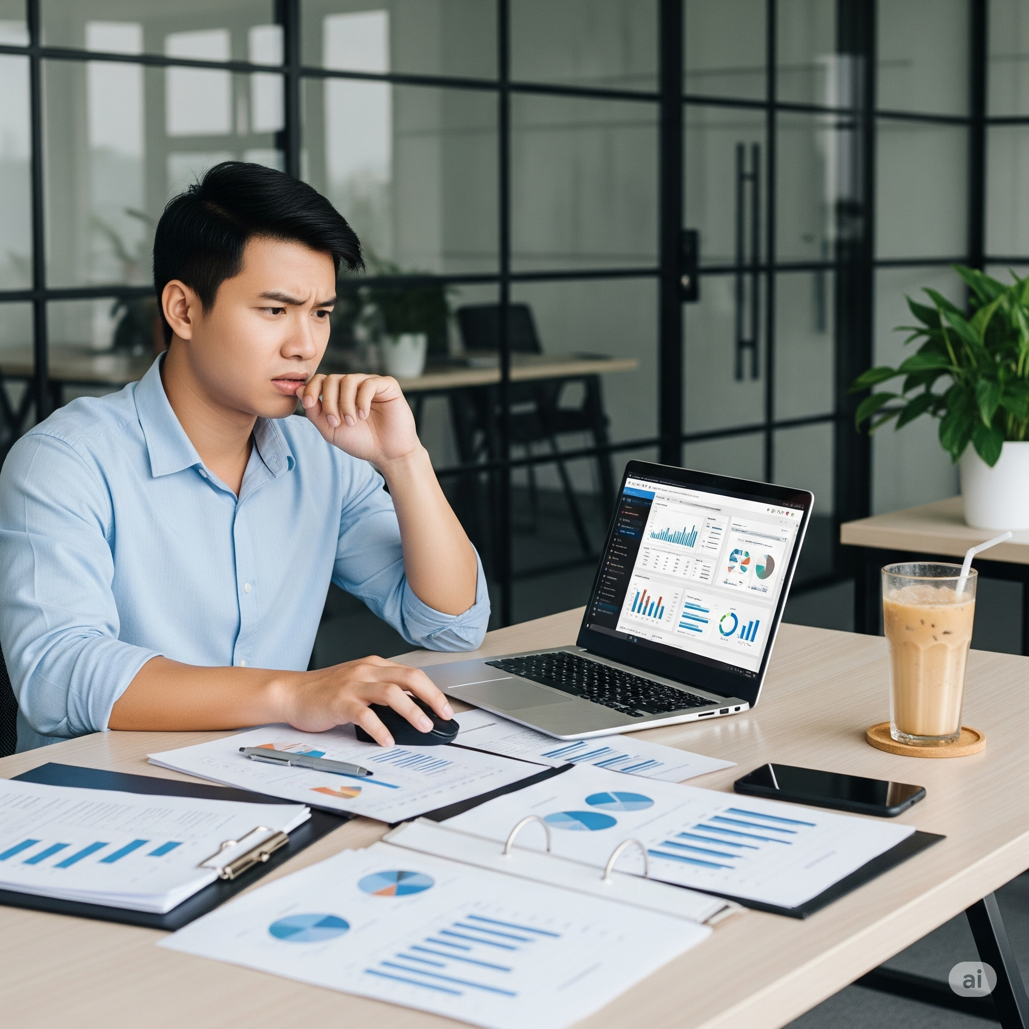 Người dùng gặp khó khăn khi dùng Power BI hoặc Tableau để làm báo cáo dữ liệu, chi phí cao và khó áp dụng