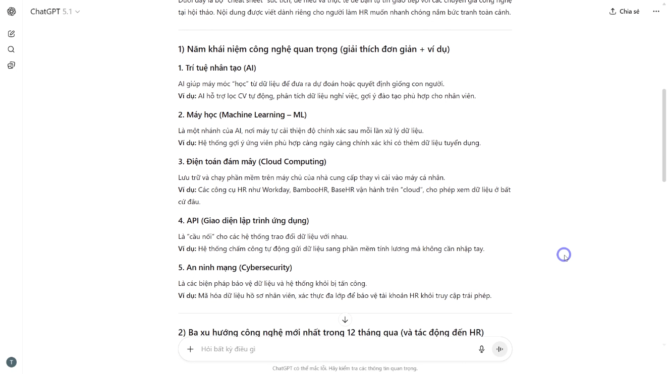 Nghiên cứu chuyên sâu với tính năng “Deep Research” tại ChatGPT