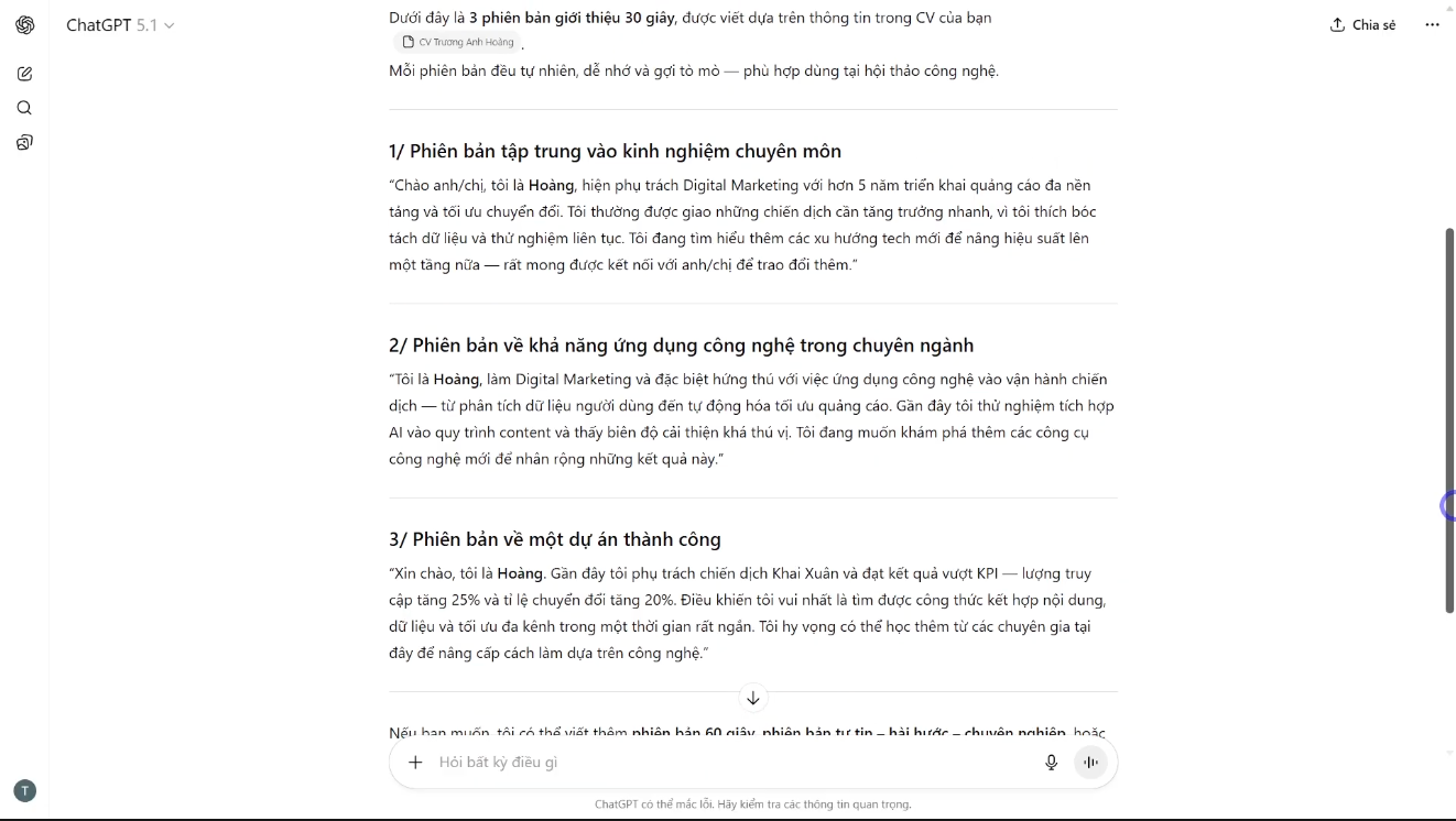 Nghiên cứu chuyên sâu với tính năng “Deep Research” tại ChatGPT