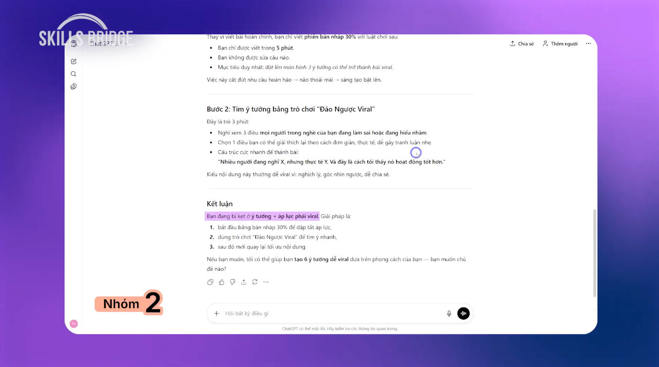 Nghiên cứu chuyên sâu với tính năng “Deep Research” tại ChatGPT