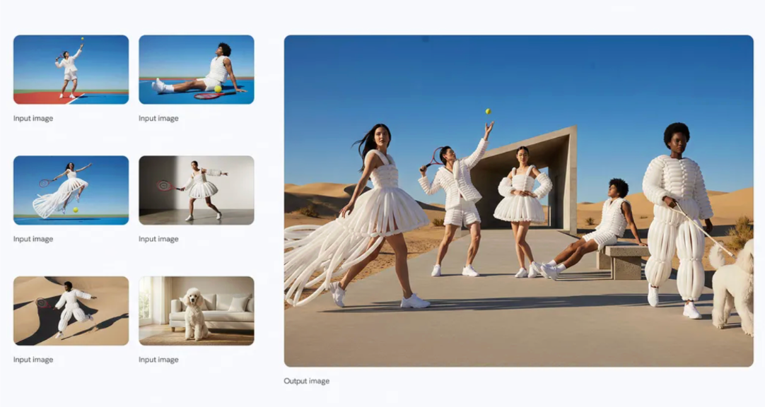 Tính năng kết hợp nhiều ảnh thành 1 ảnh trên Nano Banana Pro