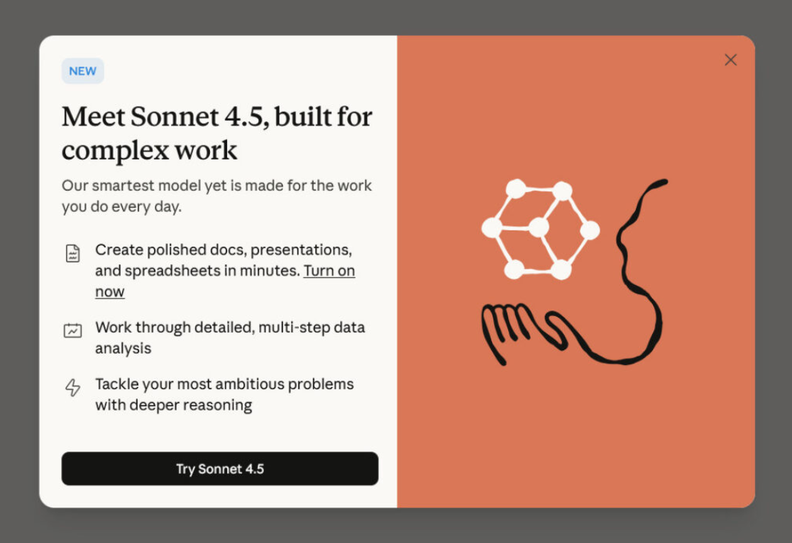 Sonnet 4.5 là mô hình chủ lực của Claude AI thời điểm hiện tại