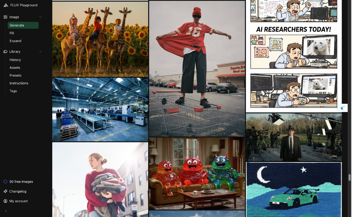 Nguồn: playground.bfl.ai | Ảnh được tạo bởi mô hình FLUX