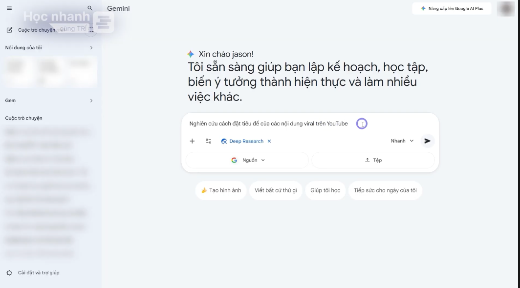 Nghiên cứu chuyên sâu với tính năng “Deep Research” tại ChatGPT