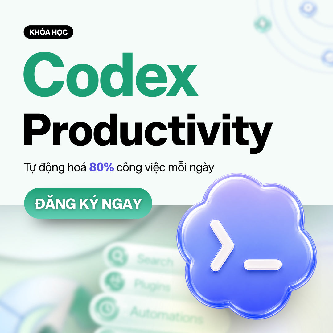 Codex Productivity: Tự động hoá 80% công việc mỗi ngày